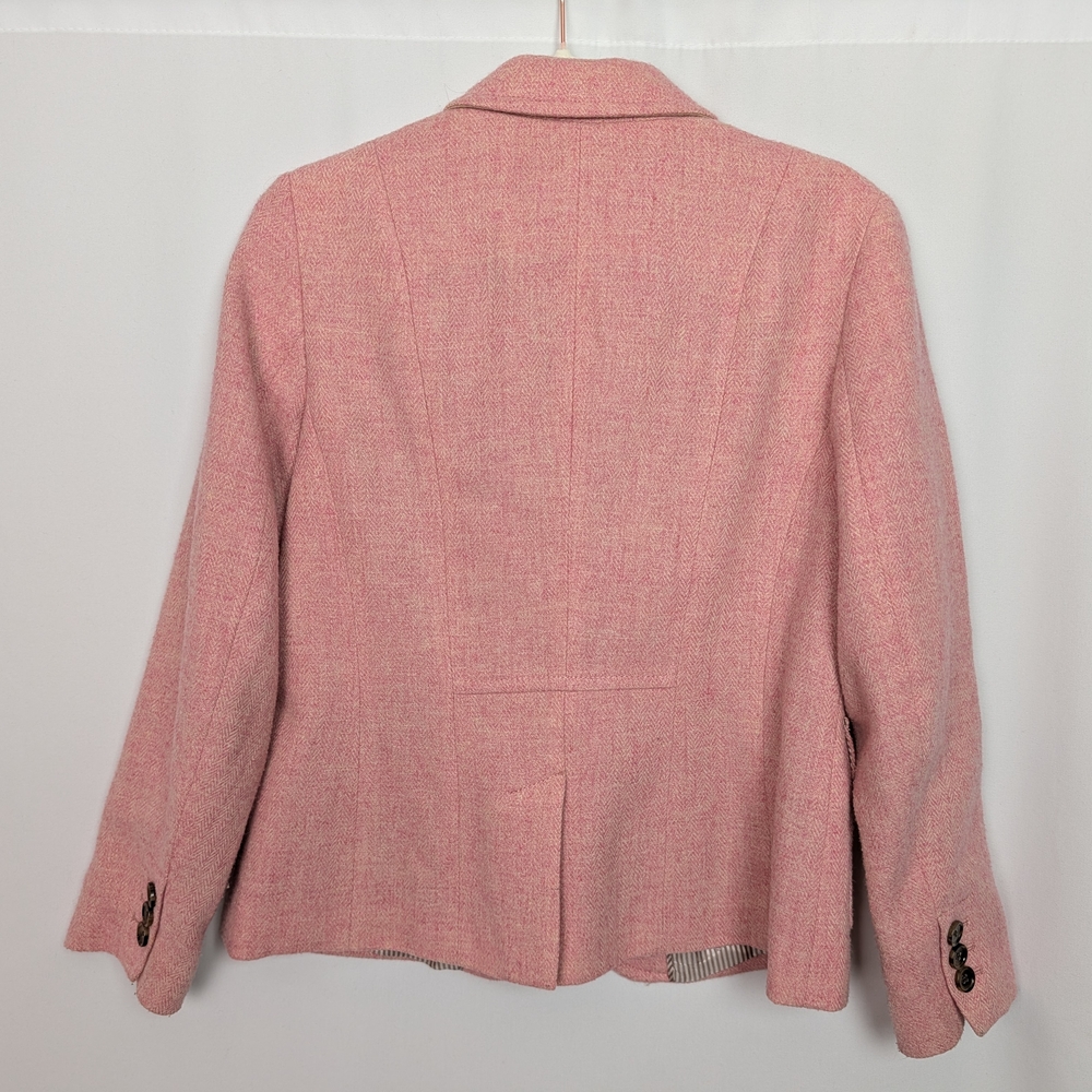 Talbots Herringbone Wool Blazer - image 2